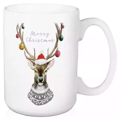 Sweater Deer Mugs, Set of 2