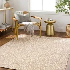 Tan Amur Outdoor Rug, 6x9