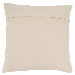 Tan Geometric Tufted Pillow