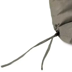 Taupe Canvas French Edge Outdoor Chaise Cushion