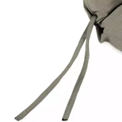 Taupe Canvas French Edge Outdoor Chair Cushion