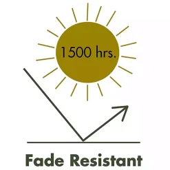 Taupe Canvas French Edge Outdoor Chair Cushion