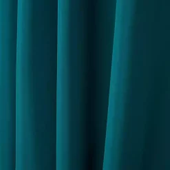Teal Nicole Outdoor Curtain Panel Set, 96 in.