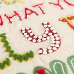 Tell Me What You Want Santa Christmas Pillow