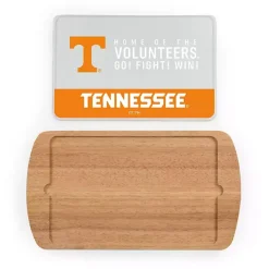 Tennessee Volunteers Wood and Glass Serving Board