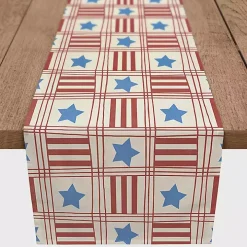 4th of July Stars & Stripes Table Runner, 72 in.