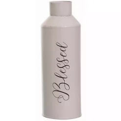 Thankful and Blessed Metal Vases, Set of 2