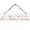 Thankful Home Hanging Wall Plaque