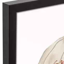 Thankful Pumpkin Framed Canvas Art Print