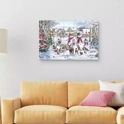 The Magic of Christmas Canvas Art Print