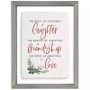 The Music of Christmas Framed Wall Plaque