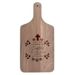 The Promise of Easter Walnut Cutting Board