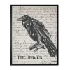 The Raven Framed Halloween Wall Art