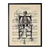 The Vampire Waltz Framed Halloween Wall Plaque