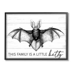 This Family is a Little Batty Wall Plaque
