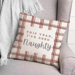 This Year I've Been Naughty Pillow