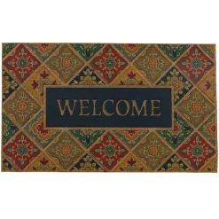 Tile Garden Welcome Doormat