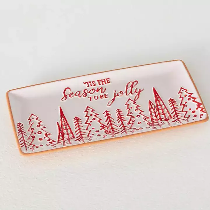 Tis the Season Christmas Serving Platter