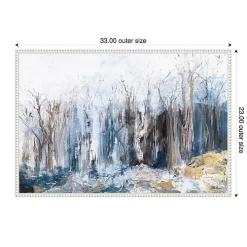 Tranquil Forest Framed Canvas Art Print