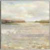 Tranquil Terrain Framed Canvas Print, 35x35 in.
