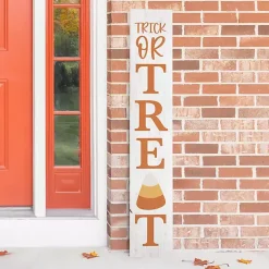 Trick or Treat Candy Corn Halloween Porch Board