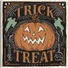 Trick or Treat Jack O' Lantern Canvas Art Print