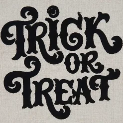 Trick Or Treat Pom Pom Halloween Table Runner