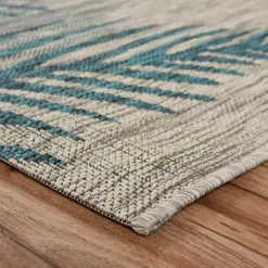 Tropical Palms Captiva Outdoor Area Rug, 7x9