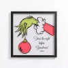 Twas the Night Before Grinchmas Framed Wall Plaque