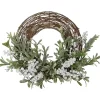 Twig and Frosted Berry Wreath