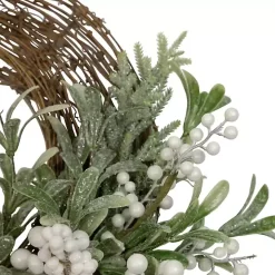 Twig and Frosted Berry Wreath