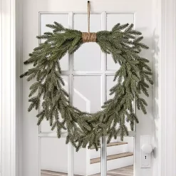 Twine Bound Fir Branch Wreath