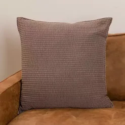 Umber Quilted Santa Monica Pillow