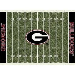 University of Georgia Home Field Area Rug, 6x8