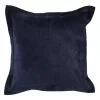 Velvet Indigo Pillow, 22 in.