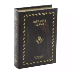 Vintage Classics Faux Leather Book Boxes, Set of 3