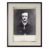Vintage Edgar Allan Poe Halloween Wall Plaque
