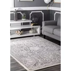 Vintage Floral Minta Area Rug, 8x10