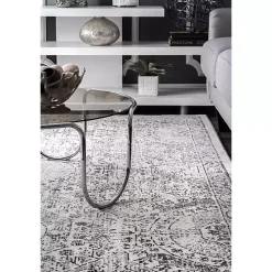 Vintage Floral Minta Area Rug, 8x10