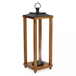 Vivora Wooden Open Lantern, 24 in.