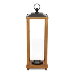 Vivora Wooden Open Lantern, 24 in.