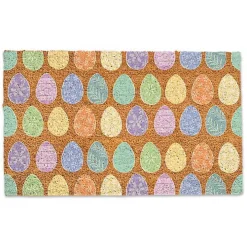 Watercolor Eggs Doormat
