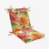 Watercolor Primrose Outdoor Chair Cushion