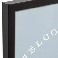 Welcome Easter Hydrangea Framed Canvas Art Print