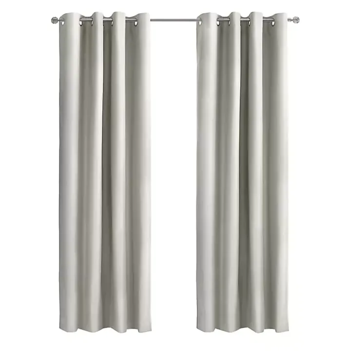 White Alpine Blackout Curtain Panel, 95 in.