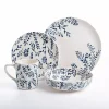 White and Blue Vines 16-pc. Dinnerware Set