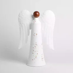 White Angel Christmas Tree Topper