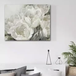 White Angelique Tulips Canvas Art Print, 40x30 in.