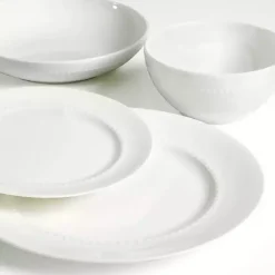 White Bone China 16-pc. Dinnerware Set