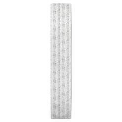 White Botanical Vines Table Runner, 90 in.